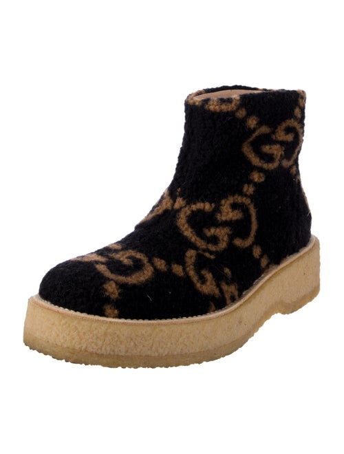 Gucci GG Signature Wool Boots