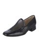 Gucci Leather Mesh Accents Loafers