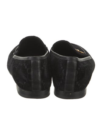 Gucci GG Logo Velvet Loafers