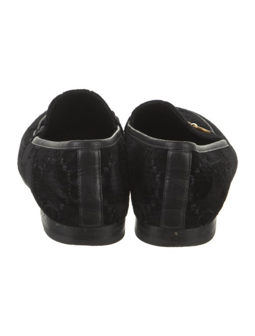 Gucci GG Logo Velvet Loafers