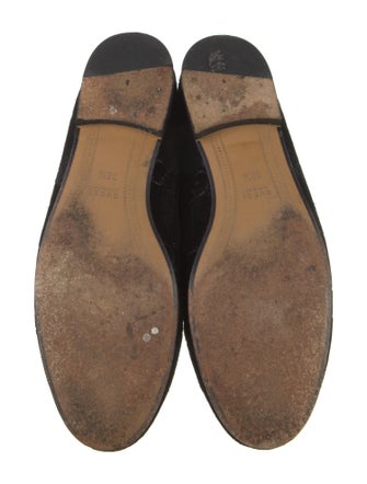 Gucci GG Logo Velvet Loafers