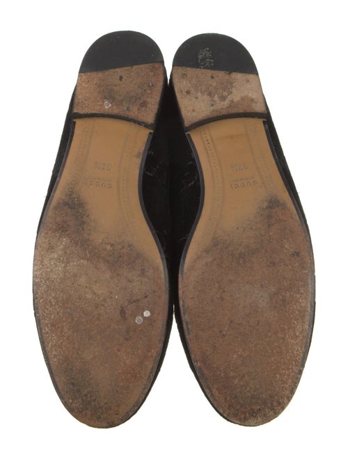 Gucci GG Logo Velvet Loafers
