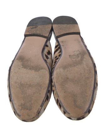 Gucci Horsebit Accent Ponyhair Mules