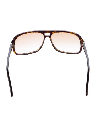 Gucci Sylvie Web Accent Oversize Sunglasses