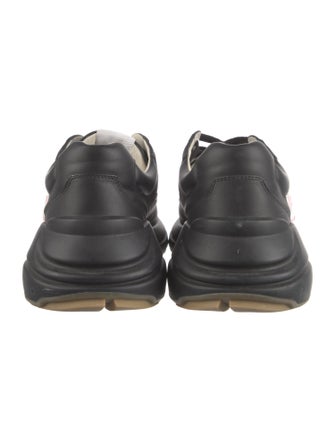 Gucci Leather Printed Sneakers