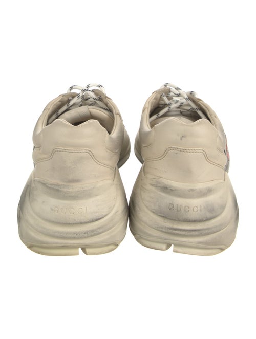 Gucci Leather Printed Sneakers