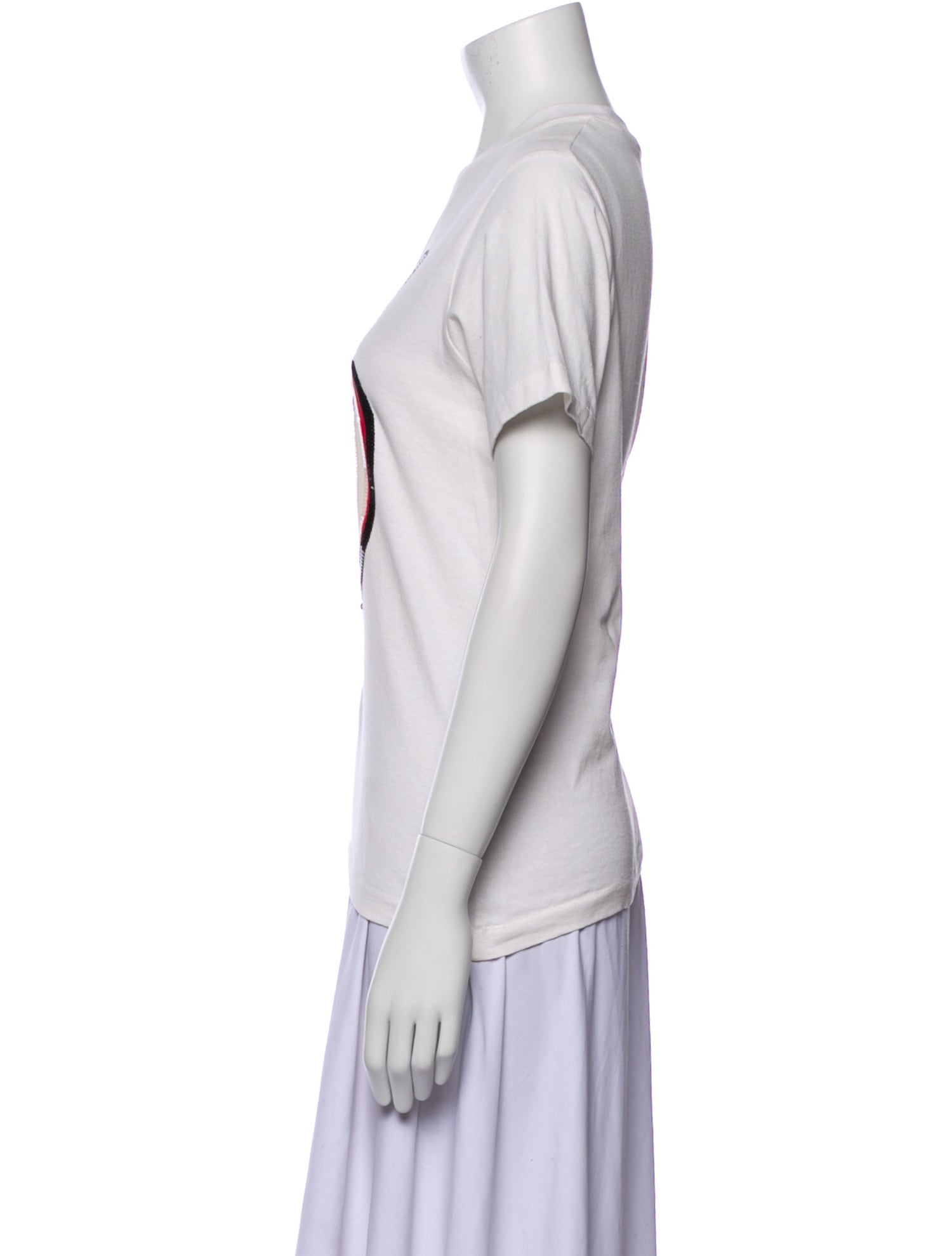 Gucci Graphic Print Crew Neck T-Shirt