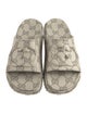 Gucci Interlocking G Logo Rubber Slides