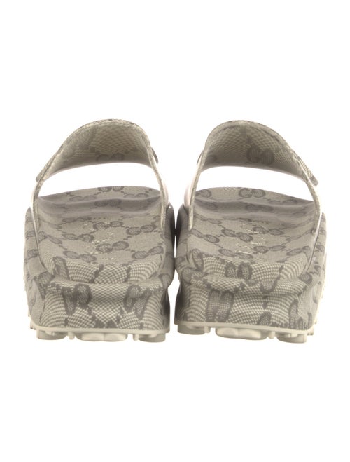 Gucci Interlocking G Logo Rubber Slides