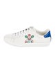 Gucci Interlocking G Logo Leather Sneakers
