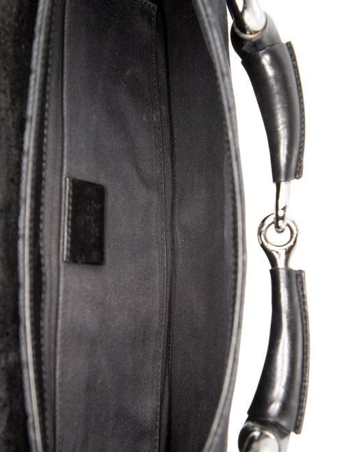 Gucci GG Canvas Horsebit Chain