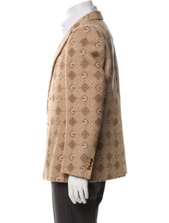 Gucci Polka Dot Print Blazer