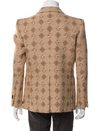 Gucci Polka Dot Print Blazer