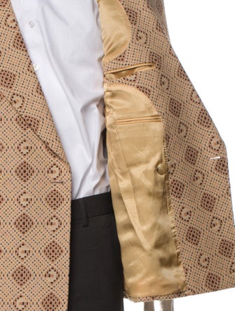 Gucci Polka Dot Print Blazer