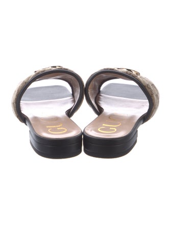 Gucci GG Canvas Canvas Slides
