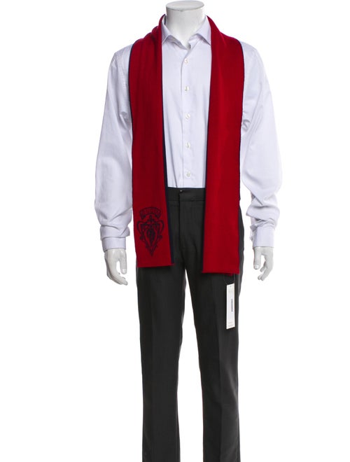 Gucci Wool Hysteria Accent Scarf