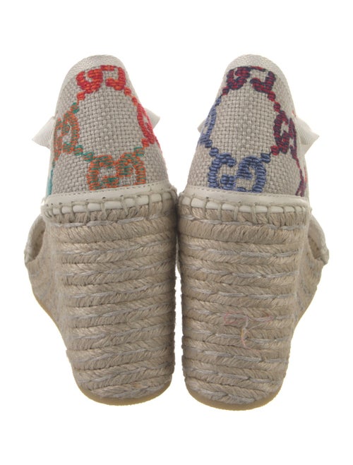 Gucci Canvas Printed Espadrilles