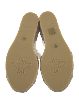 Gucci Canvas Printed Espadrilles
