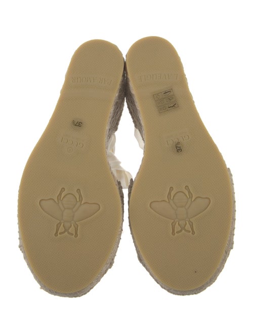Gucci Canvas Printed Espadrilles