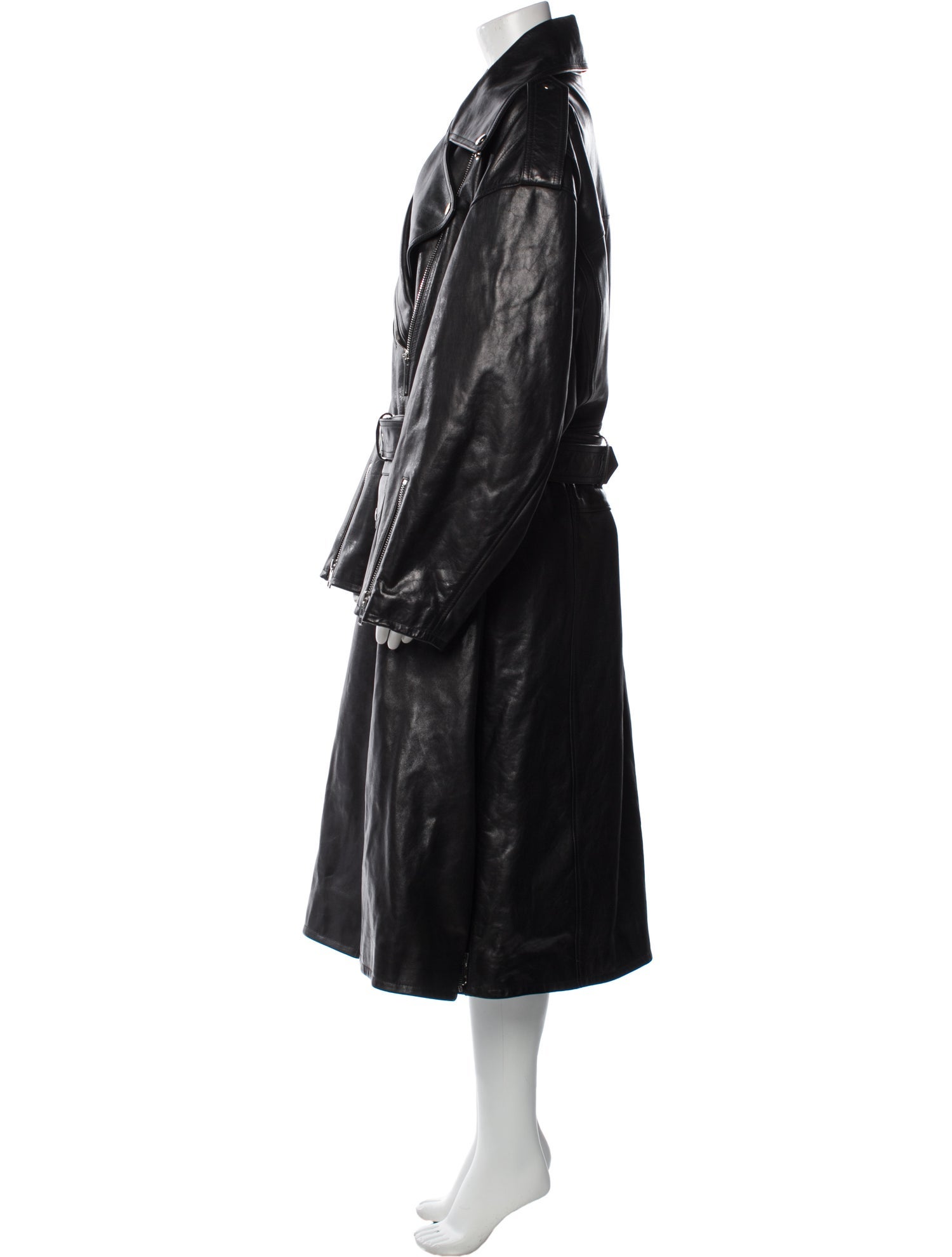 Gucci 2024 Leather Trench Coat