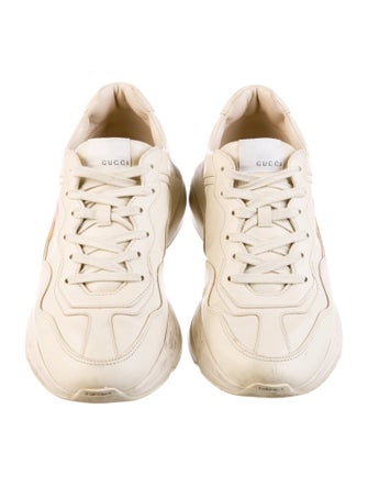 Gucci Interlocking G Logo Leather Chunky Sneakers