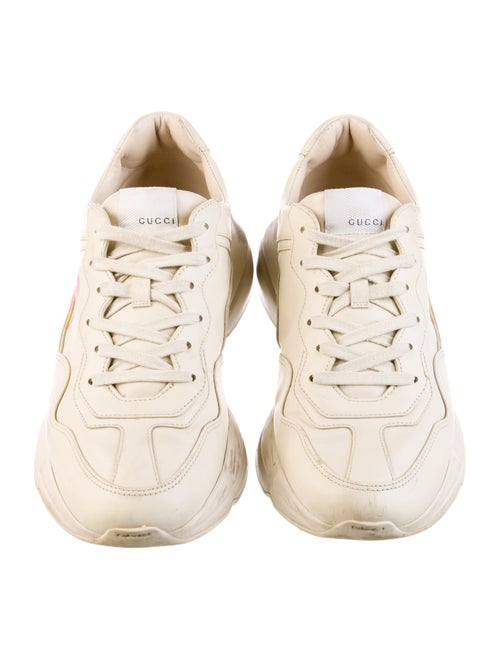 Gucci Interlocking G Logo Leather Chunky Sneakers