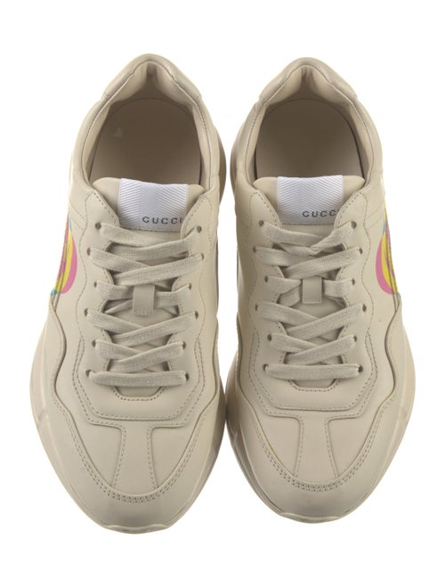 Gucci Interlocking G Logo Leather Chunky Sneakers
