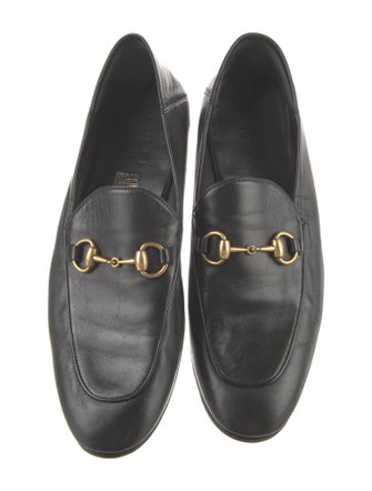 Gucci 1955 Horsebit Accent Leather Loafers