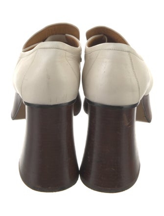 Gucci Horsebit Accent Leather Pumps