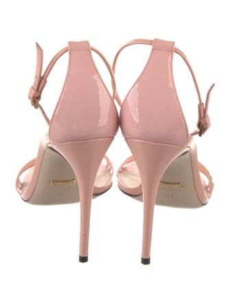 Gucci Patent Leather Sandals