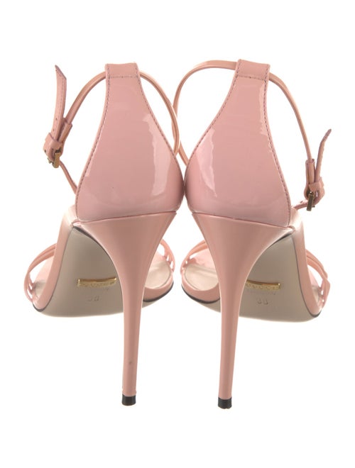 Gucci Patent Leather Sandals