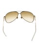Gucci Aviator Tinted Sunglasses