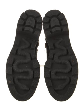 Gucci Double G Logo Leather Chelsea Boots