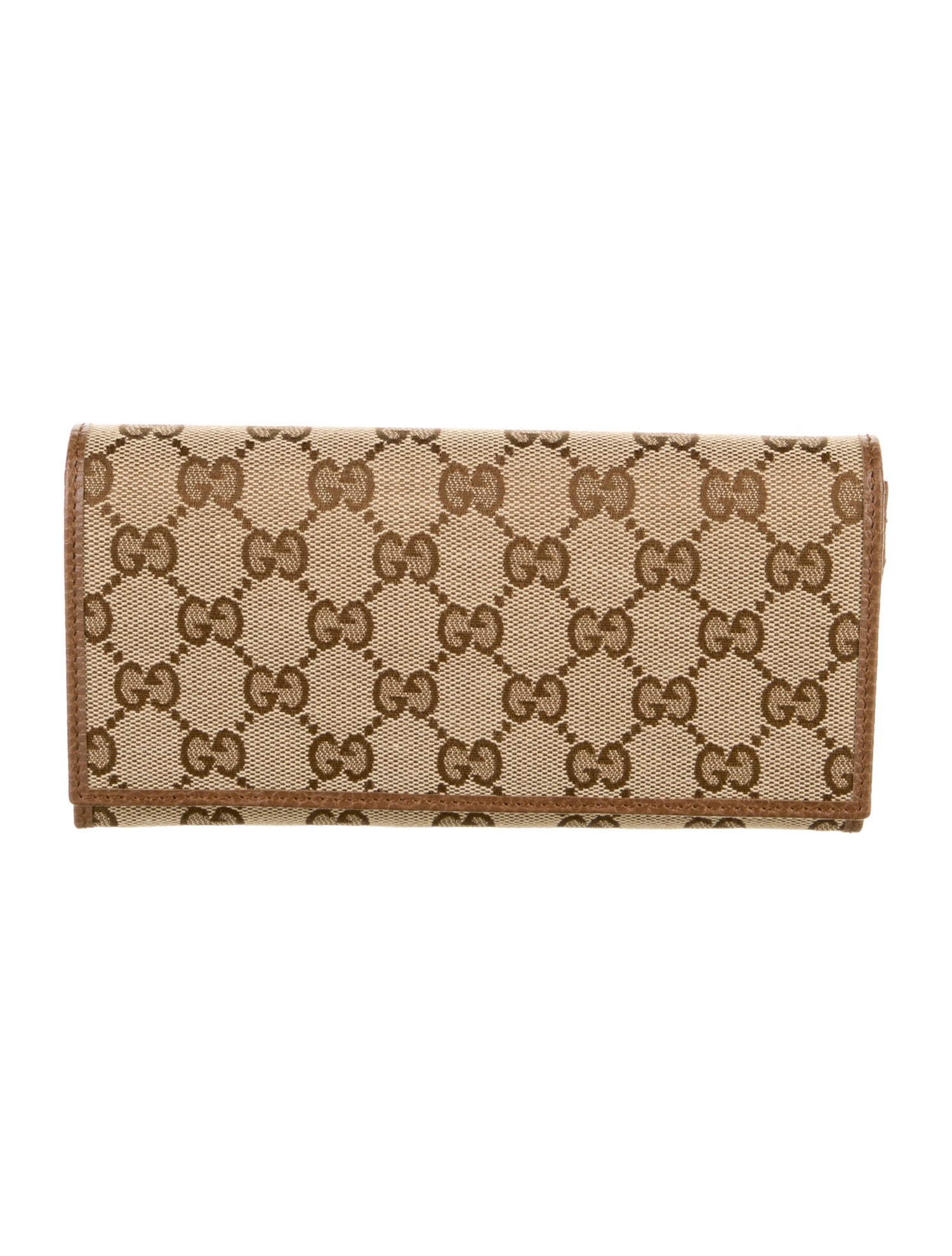Gucci GG Canvas Canvas Continental Wallet