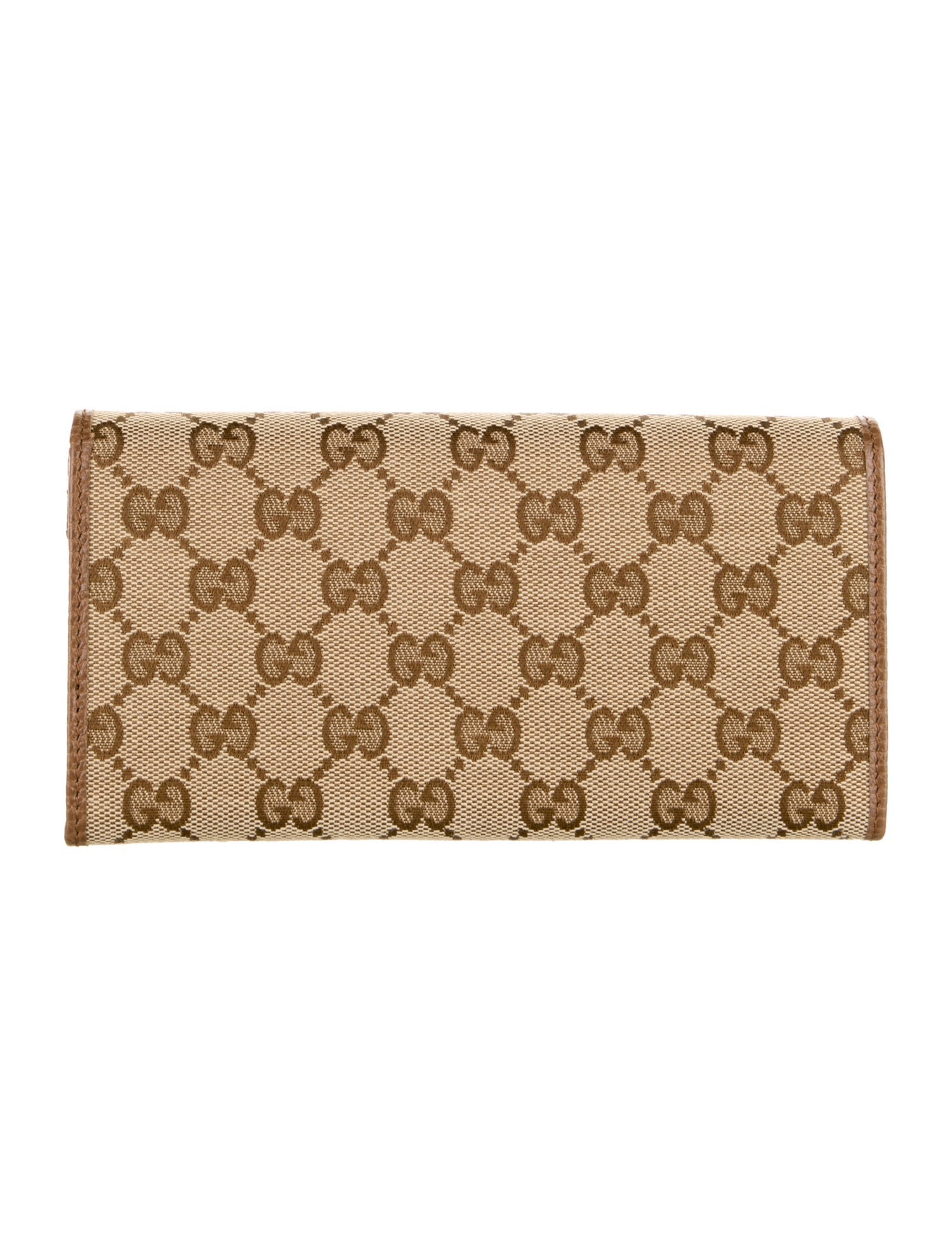 Gucci GG Canvas Canvas Continental Wallet