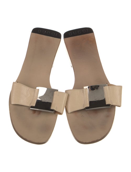 Gucci Leather Slides