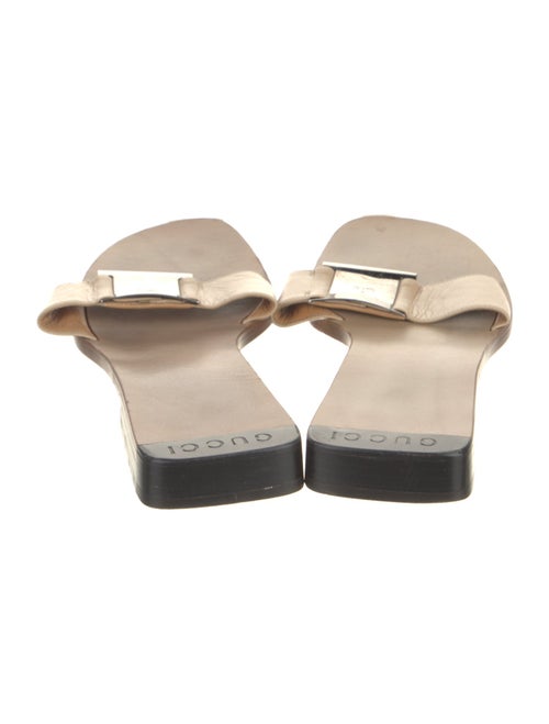 Gucci Leather Slides