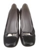 Gucci Horsebit Accent Patent Leather Pumps