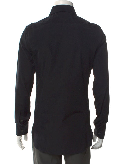 Gucci Interlocking G Logo Long Sleeve Dress Shirt