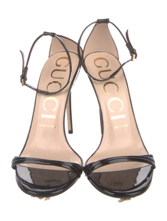 Gucci Patent Leather Sandals
