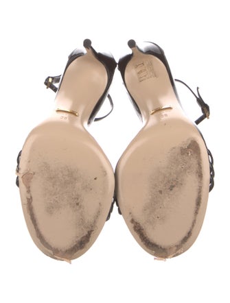 Gucci Patent Leather Sandals