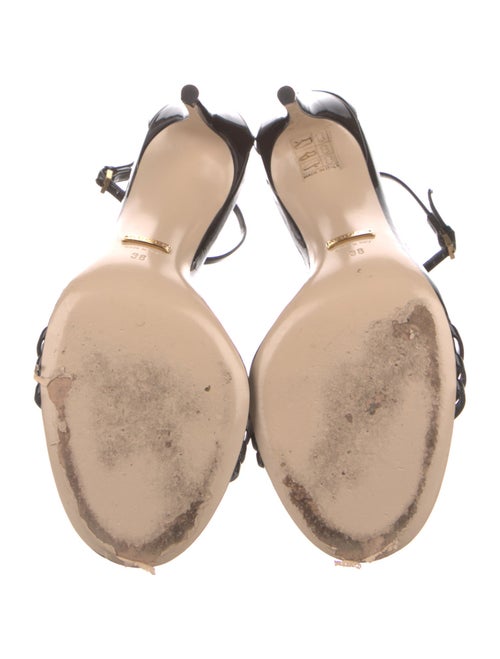 Gucci Patent Leather Sandals