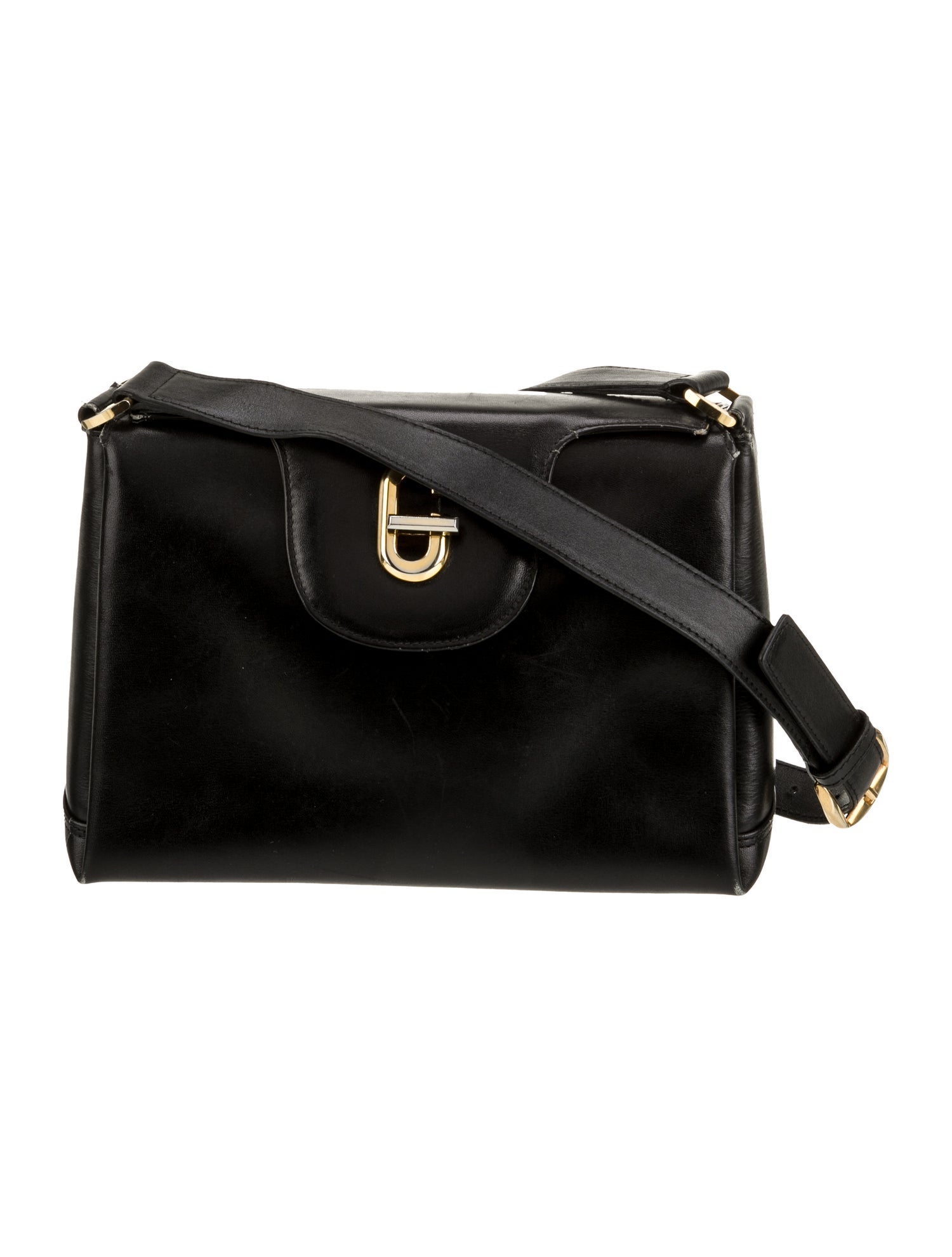 Gucci Leather Shoulder Bag Vintage