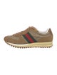 Gucci Web Accent Canvas Sneakers