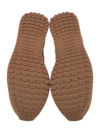 Gucci Web Accent Canvas Sneakers