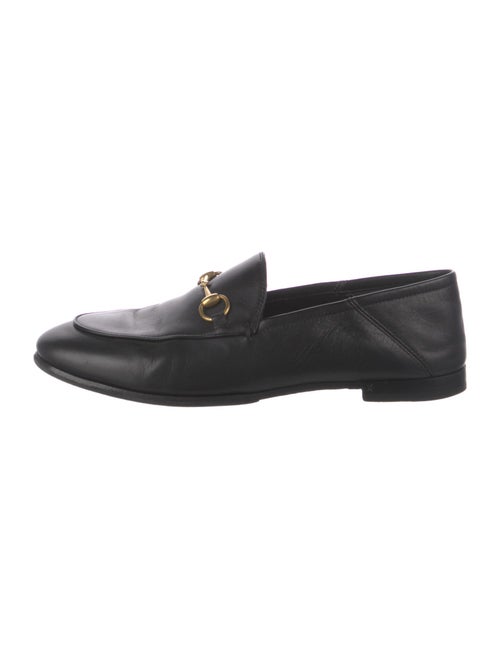 Gucci Horsebit Accent Leather Loafers