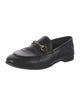 Gucci Horsebit Accent Leather Loafers