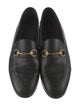 Gucci Horsebit Accent Leather Loafers