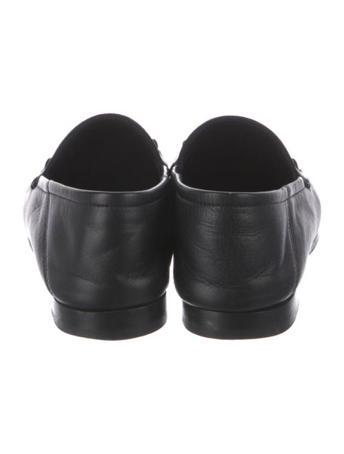 Gucci Horsebit Accent Leather Loafers