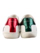 Gucci Web Accent Leather Sneakers